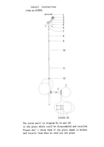 Подвесная люстра Lightstar Croco 815031 фото 5
