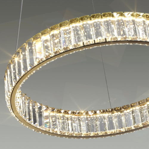 5015/45L L-VISION ODL23 587 золотой/прозрачный металл/хрусталь Люстра LED 45W 4000K 4500Лм VEKIA фото 5 5015/45L L-VISION ODL23 587 золотой/прозрачный металл/хрусталь Люстра LED 45W 4000K 4500Лм VEKIA фото 5