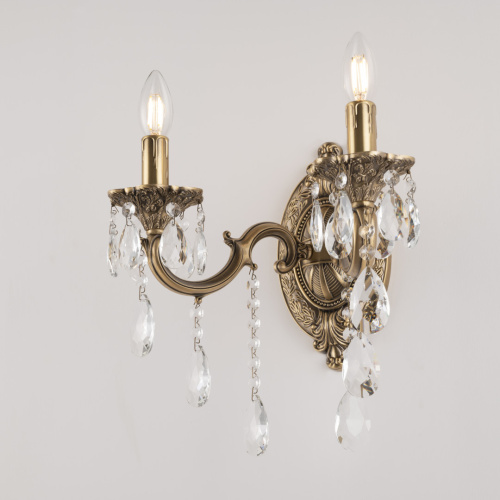 Бра с хрустальными подвесками AL7801B10/2/175 B FP Bohemia Ivele Crystal (Богемия Ивеле Кристалл) фото 3