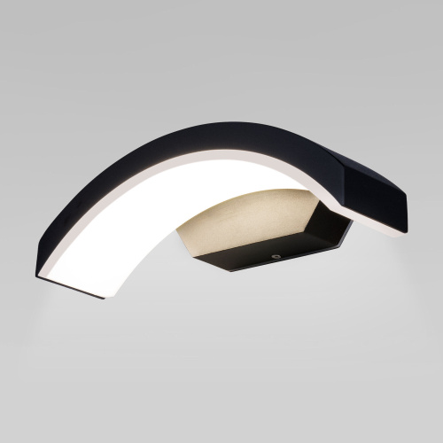 Пылевлагозащи<wbr>щенный настенный светодиодный светильник Asteria D IP54 1671 Techno LED черный фото 3 Пылевлагозащи<wbr>щенный настенный светодиодный светильник Asteria D IP54 1671 Techno LED черный фото 3