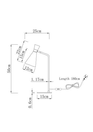 Лампа настольная Moderli V10996-T Page фото 5 Лампа настольная Moderli V10996-T Page фото 5