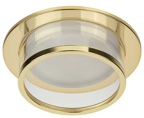 Светильник встраиваемый декоративный ЭРА DK99 GD под лампу MR16 GU5.3 золото Б0058395 фото 2