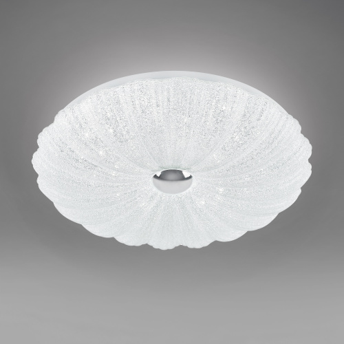225660 Светильник настенно-потолочный ARCO SHELL 90W LED 4500LM ХРУСТАЛЬНЫЙ/ХРОМ/ЗОЛОТО 3000/4000/6000K фото 4