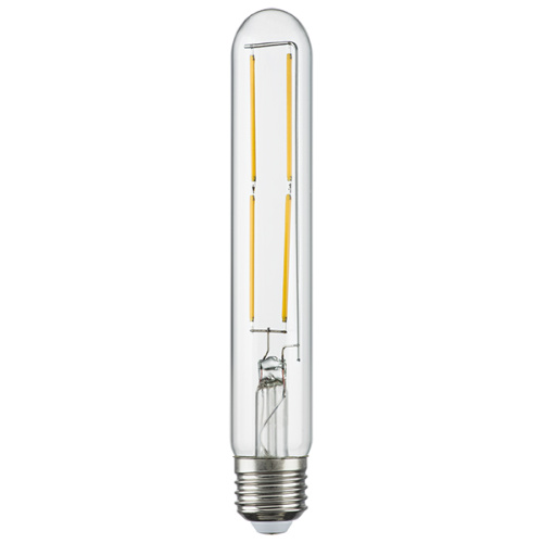 933904 Лампа энергосберегающая LED FILAMENT 220V T30 E27 6W=65W 630LM 360G CL 4000K 15000H