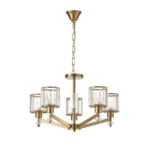 Подвесной светильник Escada 691/5S E27*60W Antique copper