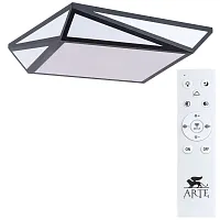 Потолочный светильник Arte Lamp MULTI-PIAZZA A1929PL-1BK