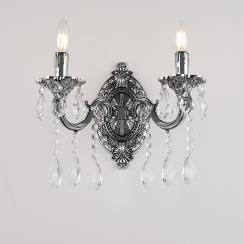 Бра с хрустальными подвесками AL7801B10/2/175 A NB Bohemia Ivele Crystal (Богемия Ивеле Кристалл) фото 5