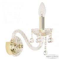 Бра хрустальные 108B/1/165 G Bohemia Ivele Crystal (Богемия Ивеле Кристалл)
