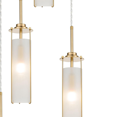 Подвесная люстра Indigo Torcia 11038/5PL Brass V000417 фото 3 Подвесная люстра Indigo Torcia 11038/5PL Brass V000417 фото 3