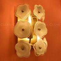 Бра Cloyd EFIOPIA W2 / выс. 28 см - латунь (арт.20393)