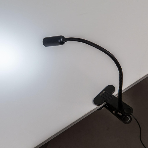Citilux Ньютон CL803061N LED Лампа на прищепке с диммером Чёрная фото 3 Citilux Ньютон CL803061N LED Лампа на прищепке с диммером Чёрная фото 3