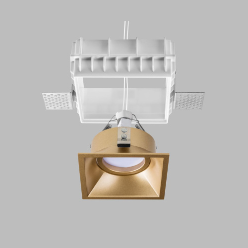 Комплект из светильника и рамки Lightstar Domino Quad (214510+214503) G214503 фото 4