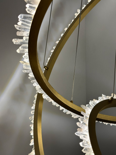 Подвесной светильник MD20020154-3A satin gold фото 2