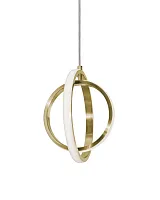 Золотой светодиодный подвес “Глоу”