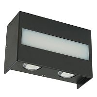 Светильник уличный светодиодный Feron DH901, 8W, 700Lm, 4000K, черный