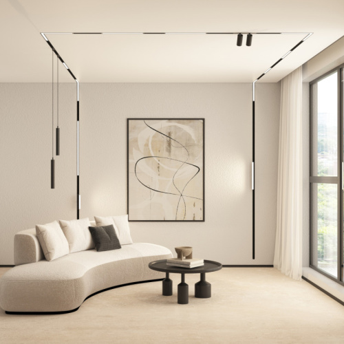 Светильник на шине Denkirs SMART SPOT | СМАРТ СПОТ DK8012-BK фото 3 Светильник на шине Denkirs SMART SPOT | СМАРТ СПОТ DK8012-BK фото 3