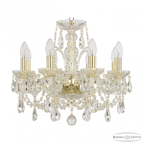 Люстра хрустальная 105/8/141 G Bohemia Ivele Crystal (Богемия Ивеле Кристалл)
