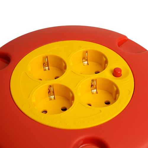 Удлинитель-рулетка STD06-40-30 Standart 4 розетки с/з ПВС 3*1, черный, 16А, IP20, 5м фото 5 Удлинитель-рулетка STD06-40-30 Standart 4 розетки с/з ПВС 3*1, черный, 16А, IP20, 5м фото 5