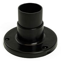 Опора пластиковая h=100мм d60мм, черный, 0,1, 51999