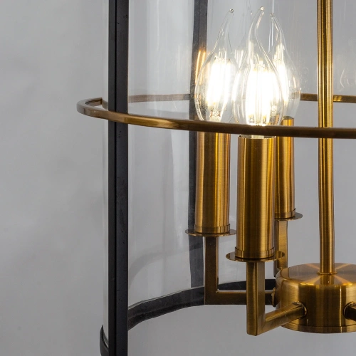 Подвесной светильник Arte Lamp MEGREZ A7010SP-6BK фото 3 Подвесной светильник Arte Lamp MEGREZ A7010SP-6BK фото 3