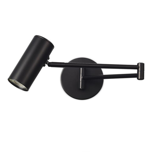 SLE201041-01 Светильник настенный Черный/Черный GU10 LED 1*5W 4000K ZOOM