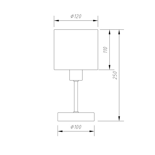 Настольный светильник Escada 1109/1 E14*40W Chrome/Beige фото 4 Настольный светильник Escada 1109/1 E14*40W Chrome/Beige фото 4