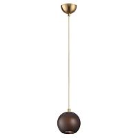 7062/1 MINIMA ODL25 217 Подвесной светильник темное дерево/металл IP20 GU10 LED 7W 220V CAUCHO
