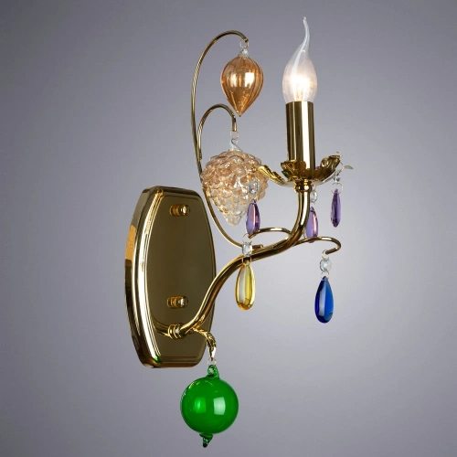 Бра Arte Lamp RICCHEZZA A2011AP-1GO фото 2