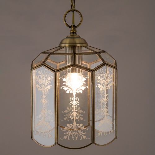 Citilux Витра-2 CL442210 Подвесной светильник витражный Бронза фото 12 Citilux Витра-2 CL442210 Подвесной светильник витражный Бронза фото 12