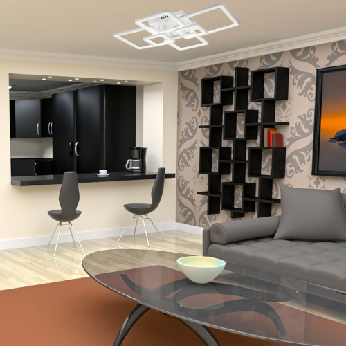 Потолочный светильник Escada 10286/6 LED*154W White фото 3 Потолочный светильник Escada 10286/6 LED*154W White фото 3