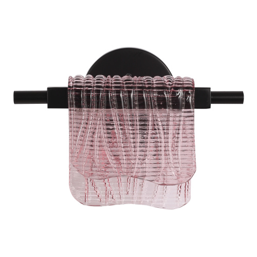 SL6021.401.06 Светильник настенный ST-Luce черный/розовый LED 1*6W 3000K VOILE