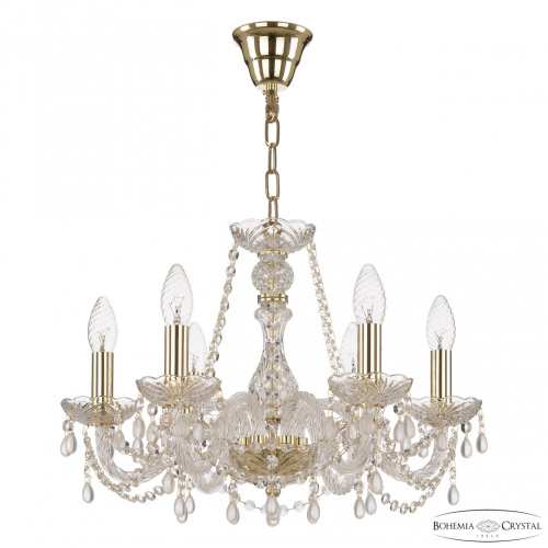 Люстра хрустальная 112/6/165 G V0300 Bohemia Ivele Crystal (Богемия Ивеле Кристалл)