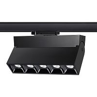358326 PORT NT19 318 черный Трехфазный трековый свтильник IP33 LED 4000К 25W 110-265V EOS