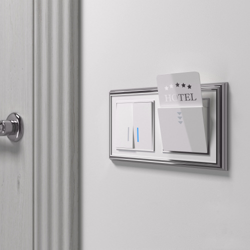 Электронный карточный выключатель (белый) W1153101 фото 3 Электронный карточный выключатель (белый) W1153101 фото 3