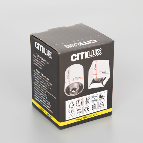 Citilux Старк CL7440102 LED Светильник накладной Белый Хром фото 3 Citilux Старк CL7440102 LED Светильник накладной Белый Хром фото 3