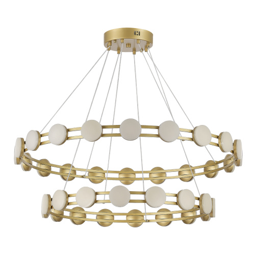 SL6610.203.36 Светильник подвесной ST-Luce золотистый/белый LED 1*70W 4000K MONRO фото 5 SL6610.203.36 Светильник подвесной ST-Luce золотистый/белый LED 1*70W 4000K MONRO фото 5