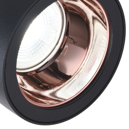 Трек Escada 20035TRA/01 GU10 черный/золото розовое фото 3 Трек Escada 20035TRA/01 GU10 черный/золото розовое фото 3