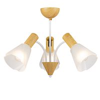 Светильник на штанге Escada 1131/3P E14*40W White/Wood