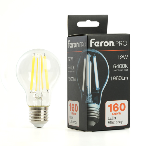 Лампа светодиодная Feron.PRO LB-1112 Шар E27 1960LM 12W 175-265V 6400K фото 3