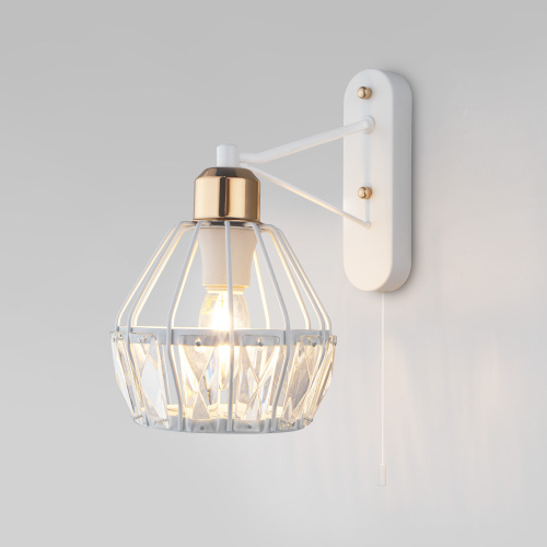 Бра с хрусталем 70075/1 белый