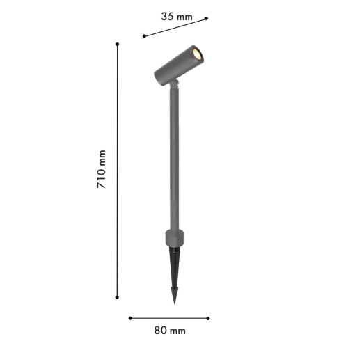 Ландшафтный светильник Favourite Micron 4810-1T фото 2