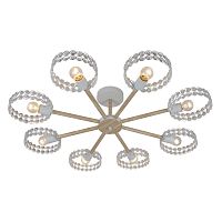 Светильник на штанге Escada 679/8P E27*60W White/Wood