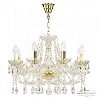 Люстра хрустальная 107/8/200 G Bohemia Ivele Crystal (Богемия Ивеле Кристалл)