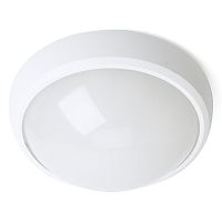 Светильник светодиодный пылевлагозащищённый Feron AL3014 в пластиковом корпусе 12W 6500K IP54 белый