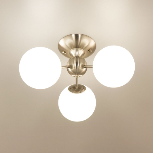 Citilux Томми CL102134 Люстра трехрожковая Матовый Хром фото 8 Citilux Томми CL102134 Люстра трехрожковая Матовый Хром фото 8