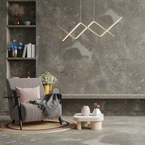 Подвесной светильник Escada 10208/S LED*50W Gold фото 4