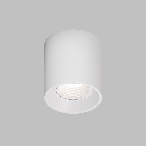 DK3090-WH Светильник накладной IP 20, 10 Вт, GU5.3, LED, белый/белый, пластик фото 3 DK3090-WH Светильник накладной IP 20, 10 Вт, GU5.3, LED, белый/белый, пластик фото 3