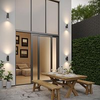 370988 STREET NT25 750 черный Светильник ландшафтный IP65 GU10 2*50W 100-240V LANDSCAPE