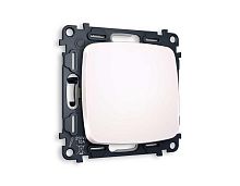 Комплект механизма 1-кл проходного выключателя AMBRELLA VOLT OMEGA Жемчуг QUANT (OP2010, VM105) MO201020