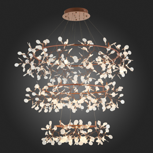 SL379.203.486 Люстра подвесная ST-Luce Медный/Белый LED 486*0,5W 3500K  (из 3-х коробок) RAFINA фото 3